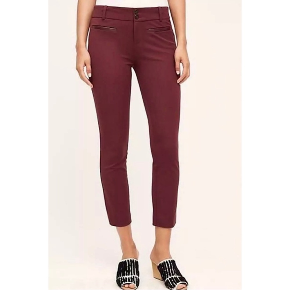 Anthropologie The Essential Slim Trouser